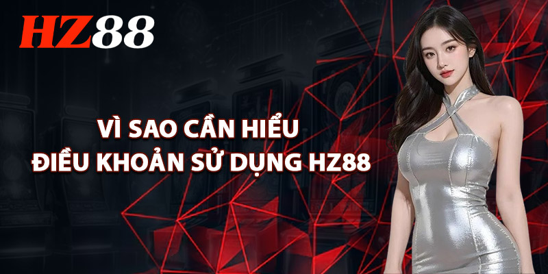 Vì Sao Cần Hiểu Điều Khoản Sử Dụng HZ88